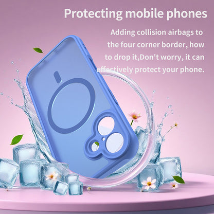 Puzdro MagSafe pre Apple iPhone 17, Techsuit, HaloFrost II, Modrá