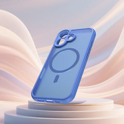 Puzdro MagSafe pre Apple iPhone 17, Techsuit, HaloFrost II, Modrá
