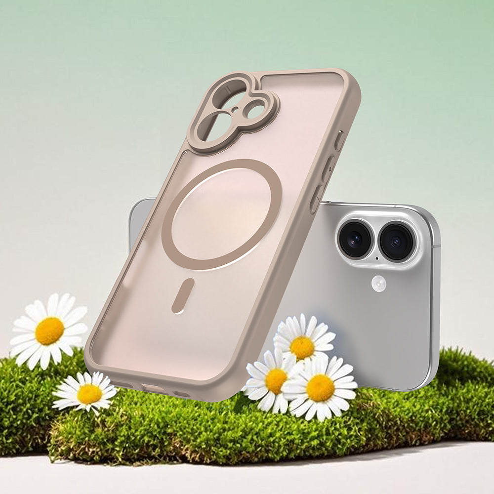 Puzdro MagSafe pre Apple iPhone 17, Techsuit, HaloFrost II, Zlaté