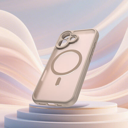 Puzdro MagSafe pre Apple iPhone 17, Techsuit, HaloFrost II, Zlaté