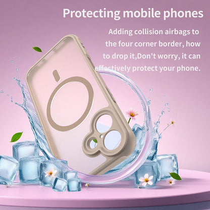 Puzdro MagSafe pre Apple iPhone 17, Techsuit, HaloFrost II, Zlaté