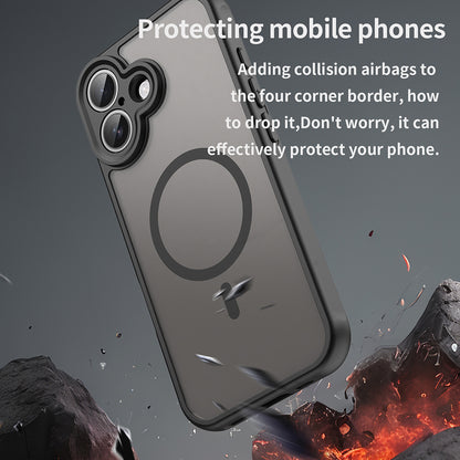Puzdro MagSafe pre Apple iPhone 17, Techsuit, HaloFrost II, Čierne