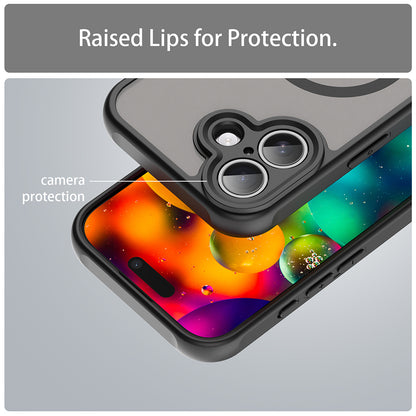 Puzdro MagSafe pre Apple iPhone 17, Techsuit, HaloFrost II, Čierne