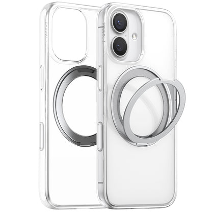 Puzdro MagSafe pre Apple iPhone 17, Torras, Ostand Pro, Transparent