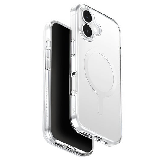 MagSafe Case for Apple iPhone 17, UNIQ, Clario MagClick, Transparent