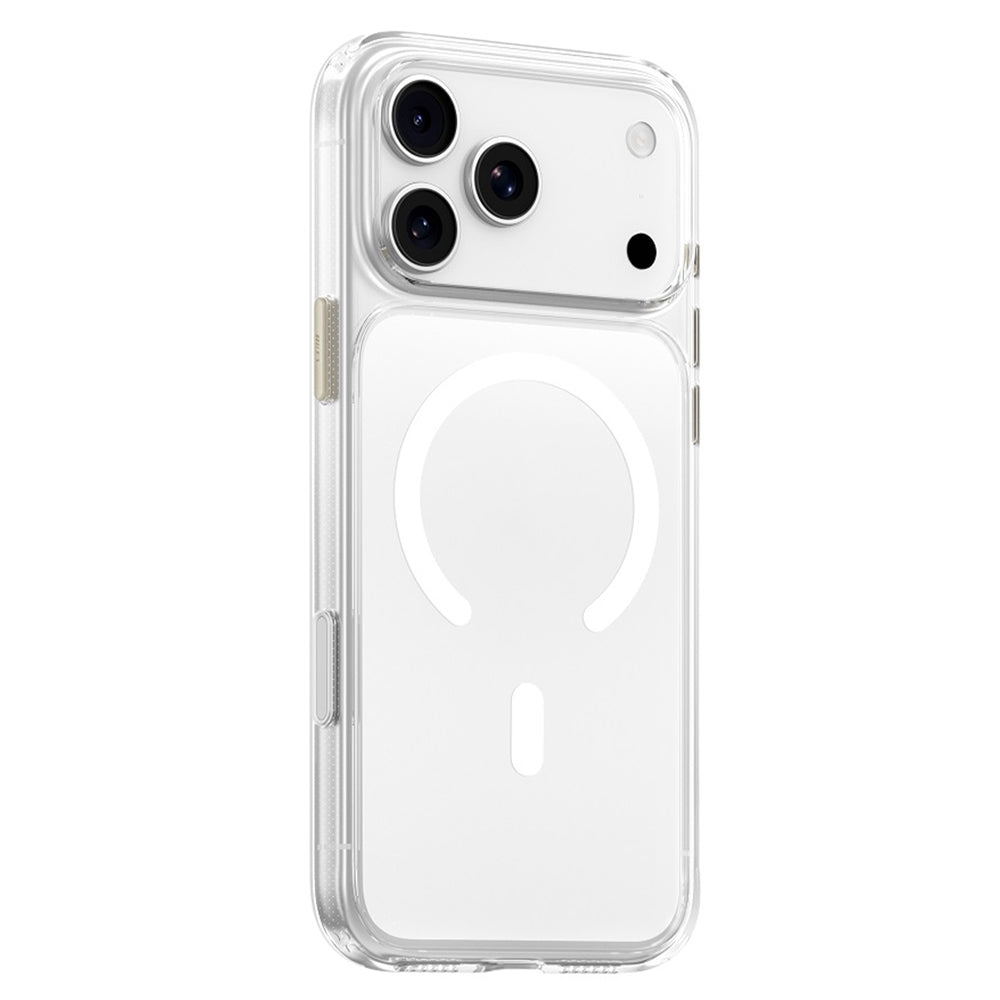 Puzdro MagSafe pre Apple iPhone 18 Pro / 17 Pro, Blueo, Crystal+ Anti-Drop, priehľadné