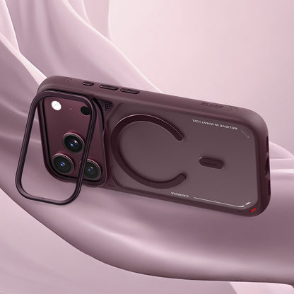 Puzdro MagSafe pre Apple iPhone 18 Pro / 17 Pro, Blueo, stojan na odvádzanie tepla, saténovo čierne