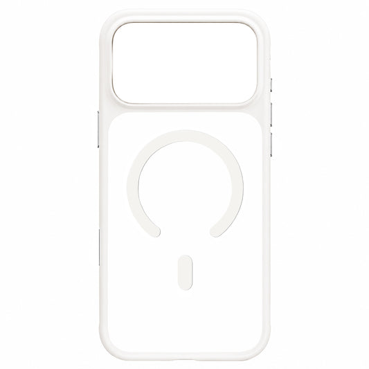 Puzdro MagSafe pre Apple iPhone 18 Pro / 17 Pro, Blueo, šetrné k pokožke, odolné proti pádom, saténovo biele
