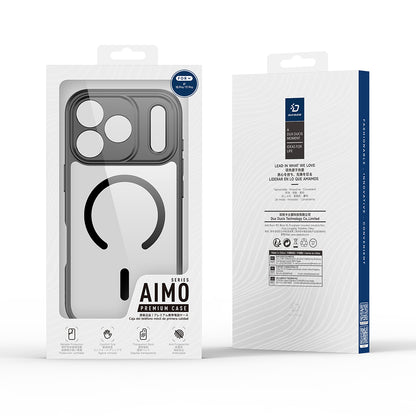 Puzdro MagSafe pre Apple iPhone 18 Pro / 17 Pro, DUX DUCIS, Aimo, čierne