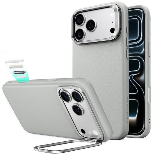 MagSafe puzdro pre Apple iPhone 18 Pro / 17 Pro, ESR, Atelier s opierkou, sivé