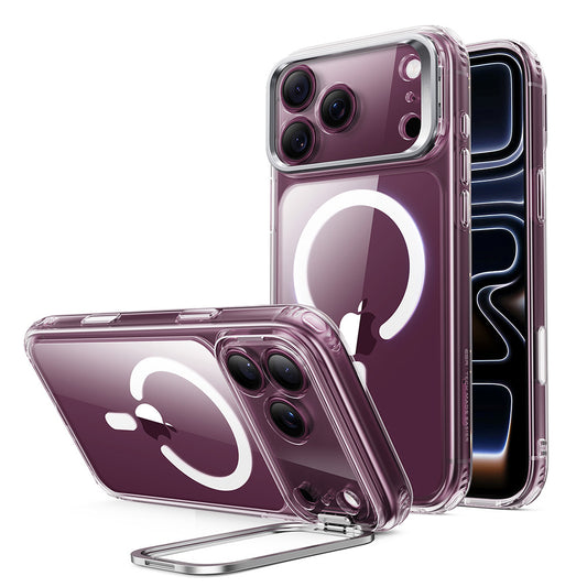 MagSafe puzdro pre Apple iPhone 18 Pro / 17 Pro, ESR, Classic Hybrid Kickstand, priehľadné
