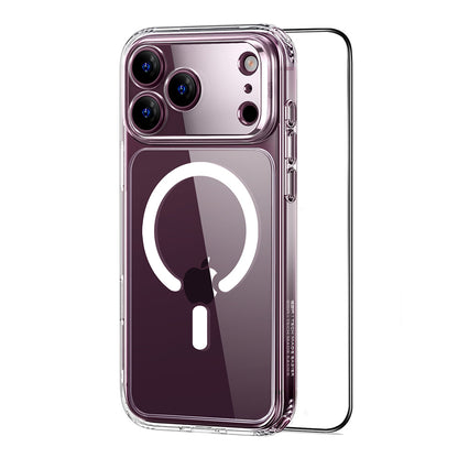 MagSafe Case for Apple iPhone 18 Pro / 17 Pro, ESR, Classic Hybrid with Screen Protector, Transparent