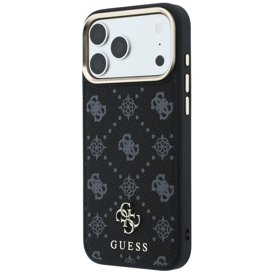 MagSafe puzdro pre Apple iPhone 18 Pro / 17 Pro, Guess, Peony 4G Small Logo, Čierna
