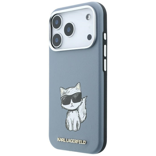 MagSafe puzdro pre Apple iPhone 18 Pro / 17 Pro, Karl Lagerfeld, Choupette Sketch, Bleu