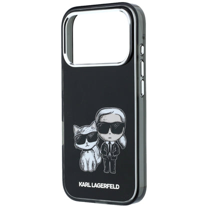 MagSafe puzdro pre Apple iPhone 18 Pro / 17 Pro, Karl Lagerfeld, IML KC Bodies Sketch Print, Čierna