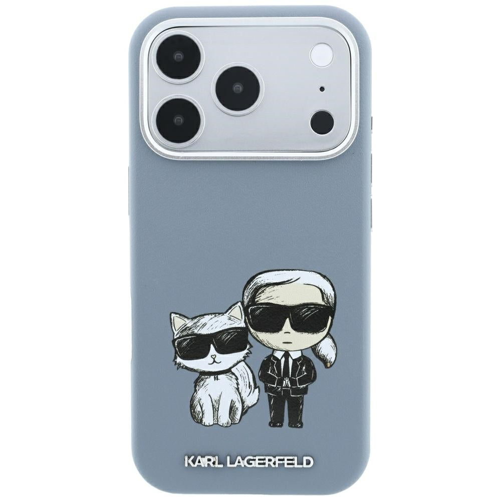 MagSafe puzdro pre Apple iPhone 18 Pro / 17 Pro, Karl Lagerfeld, KC Bodies Sketch, Bleu