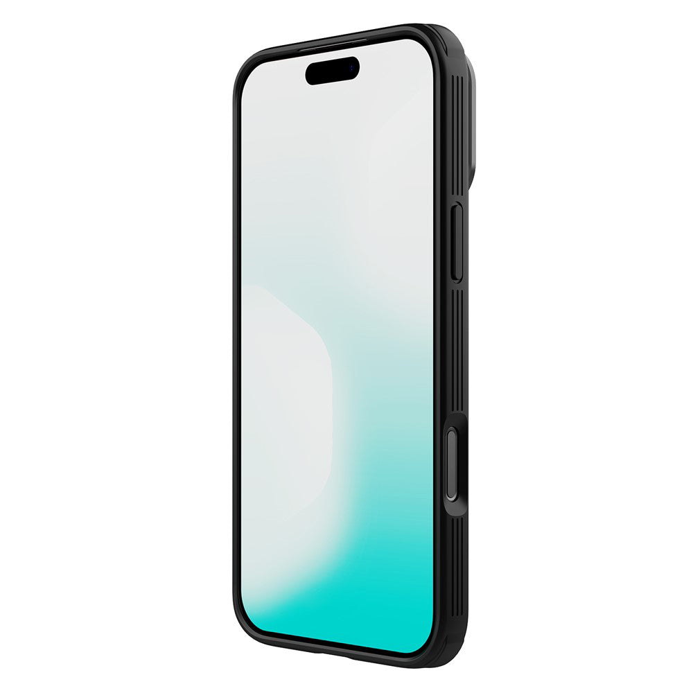 MagSafe puzdro pre Apple iPhone 18 Pro / 17 Pro, Nillkin, CamShield Prop, Čierne priehľadné