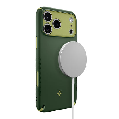 MagSafe puzdro pre Apple iPhone 18 Pro / 17 Pro, Spigen, Caseology Nano Pop Hybrid, Zelené ACS12176