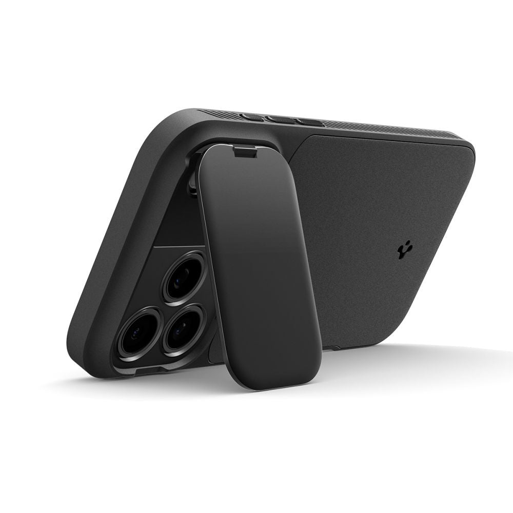 MagSafe puzdro pre Apple iPhone 18 Pro / 17 Pro, Spigen, Optik Armor, čierne ACS09953