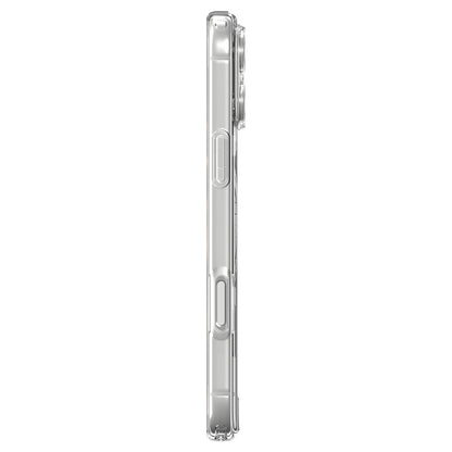 Puzdro MagSafe pre Apple iPhone 18 Pro / 17 Pro, Spigen, Ultra Hybrid, priehľadné bordové ACS12335