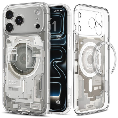 MagSafe Case for Apple iPhone 18 Pro / 17 Pro, Spigen, Ultra Hybrid Zero One, Beige ACS12164