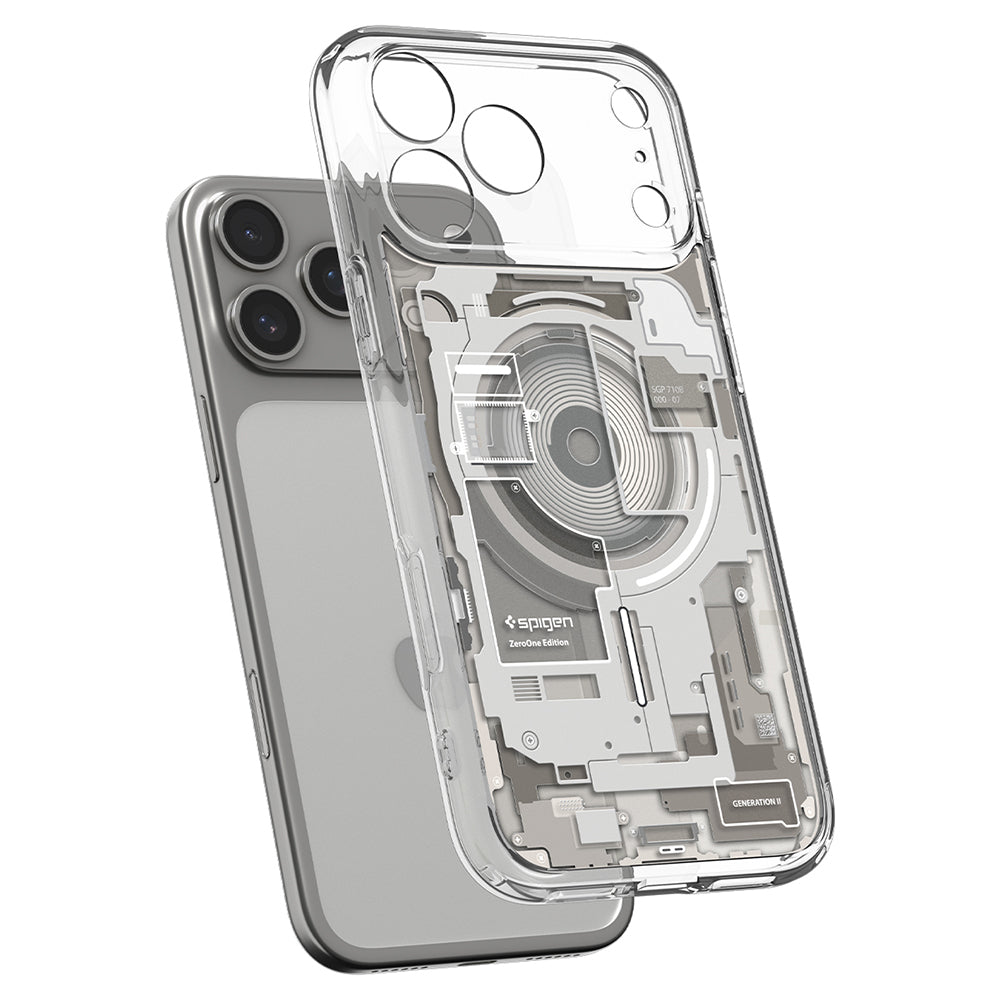 MagSafe Case for Apple iPhone 18 Pro / 17 Pro, Spigen, Ultra Hybrid Zero One, Beige ACS12164