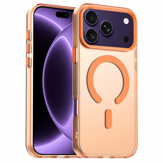 MagSafe puzdro pre Apple iPhone 18 Pro / 17 Pro, Techsuit, CandyCase, Oranžové