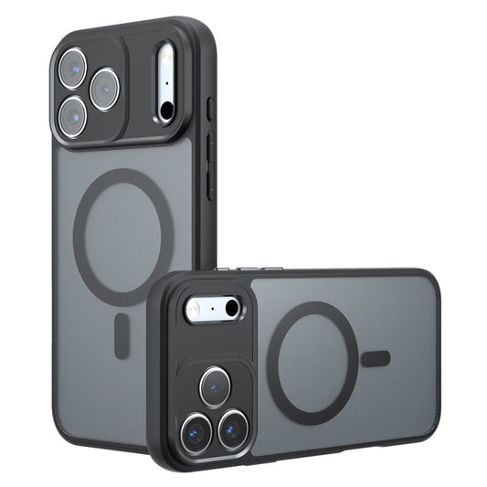 MagSafe puzdro pre Apple iPhone 18 Pro / 17 Pro, Techsuit, PureFrost, Čierna saténová