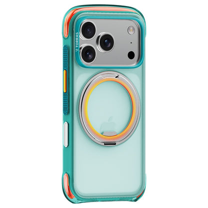 MagSafe Case for Apple iPhone 18 Pro / 17 Pro, Torras, O3 Air Core, Turquoise