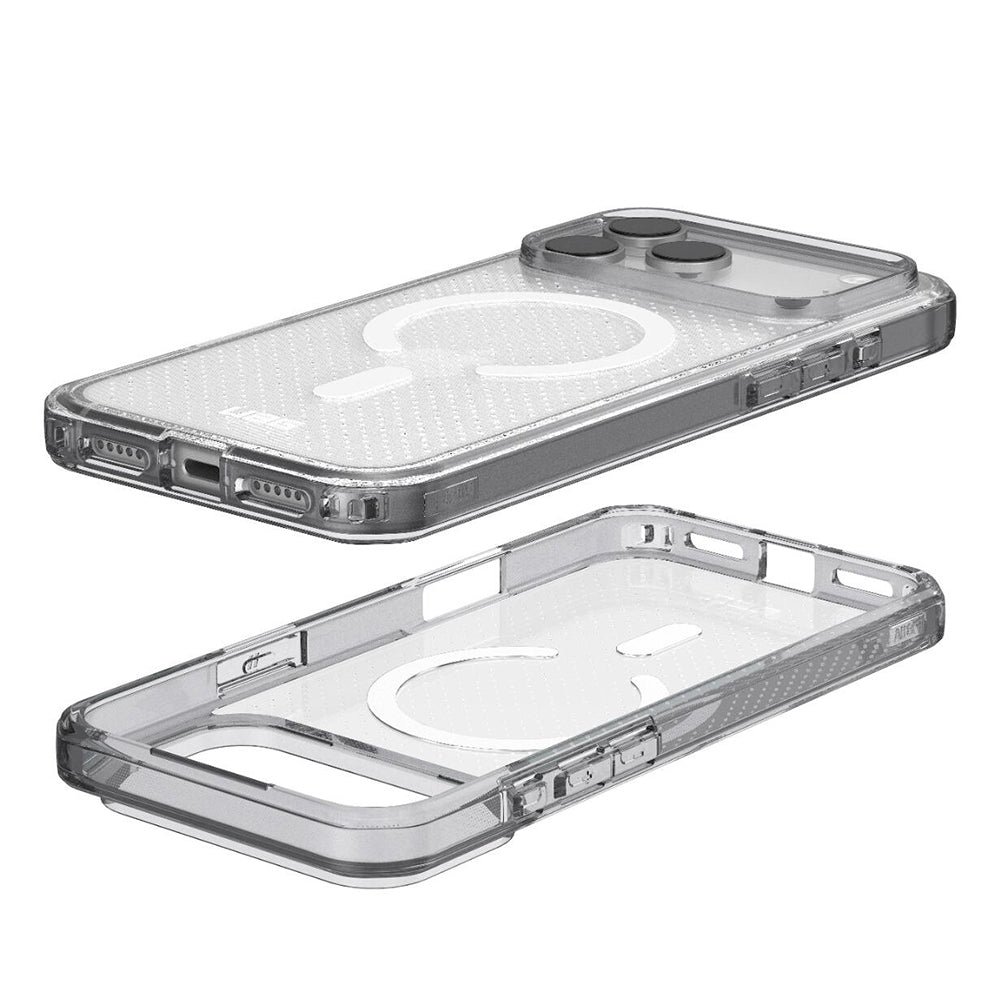 MagSafe puzdro pre Apple iPhone 18 Pro / 17 Pro, Urban Armor Gear, Dot, Strieborné
