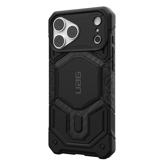 MagSafe puzdro pre Apple iPhone 18 Pro / 17 Pro, Urban Armor Gear, Monarch Pro Carbon, Čierna