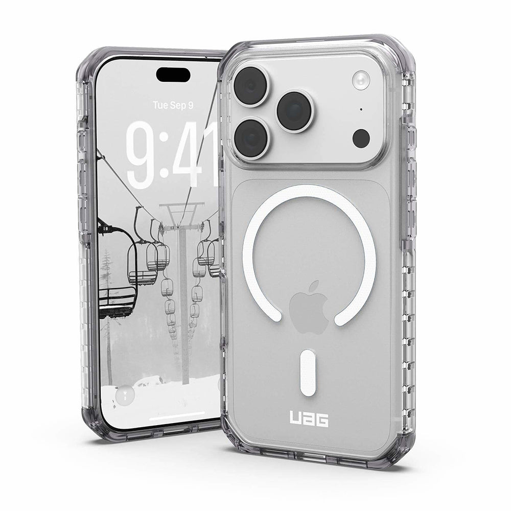 MagSafe puzdro pre Apple iPhone 18 Pro / 17 Pro, Urban Armor Gear, Plyo LT, Strieborné