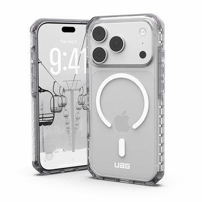 MagSafe puzdro pre Apple iPhone 18 Pro / 17 Pro, Urban Armor Gear, Plyo LT, Strieborné