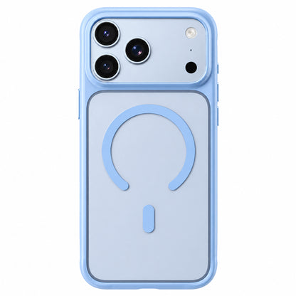 Puzdro MagSafe pre Apple iPhone 18 Pro Max / 17 Pro Max, Blueo, šetrné k pokožke, odolné proti pádom, saténovo modré