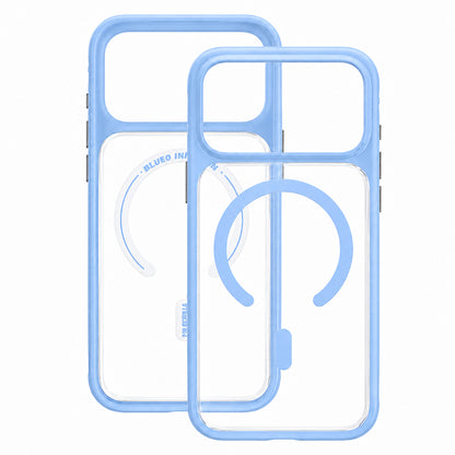 Puzdro MagSafe pre Apple iPhone 18 Pro Max / 17 Pro Max, Blueo, šetrné k pokožke, odolné proti pádom, saténovo modré