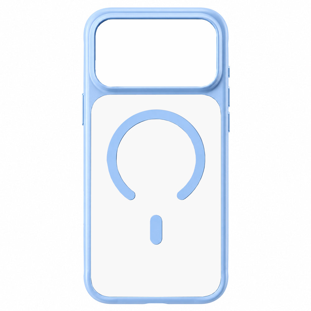 Puzdro MagSafe pre Apple iPhone 18 Pro Max / 17 Pro Max, Blueo, šetrné k pokožke, odolné proti pádom, saténovo modré
