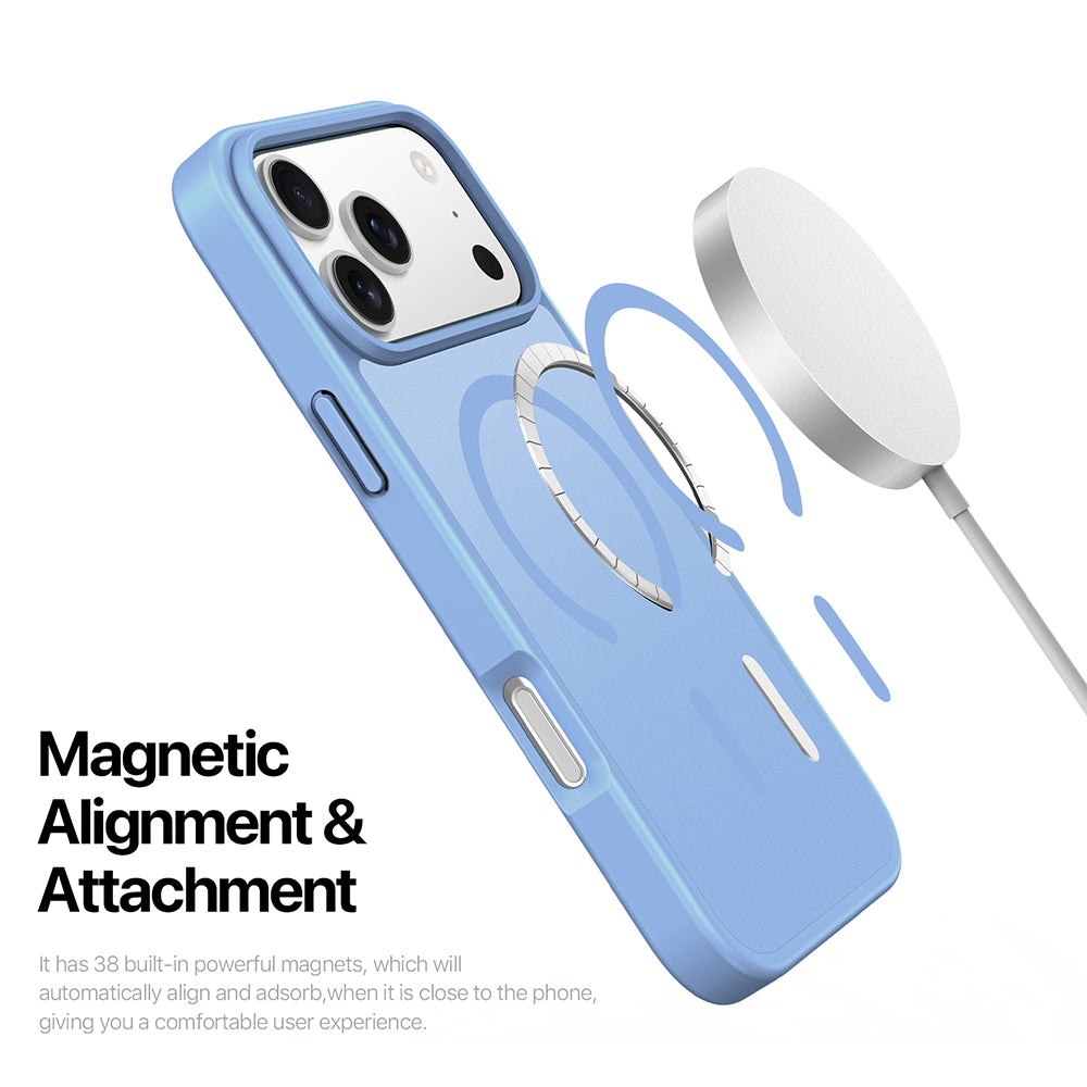 Puzdro MagSafe pre Apple iPhone 18 Pro Max / 17 Pro Max, DUX DUCIS, Yind, svetloružové