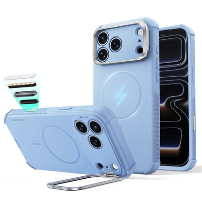 MagSafe puzdro pre Apple iPhone 18 Pro Max / 17 Pro Max, ESR, Cyber Armor Kickstand, Modrá