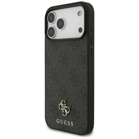 MagSafe puzdro pre Apple iPhone 18 Pro Max / 17 Pro Max, Guess, 4G Small and Classic, Čierna