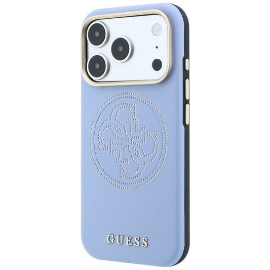 MagSafe puzdro pre Apple iPhone 18 Pro Max / 17 Pro Max, Guess, Perforované 4G, Modré