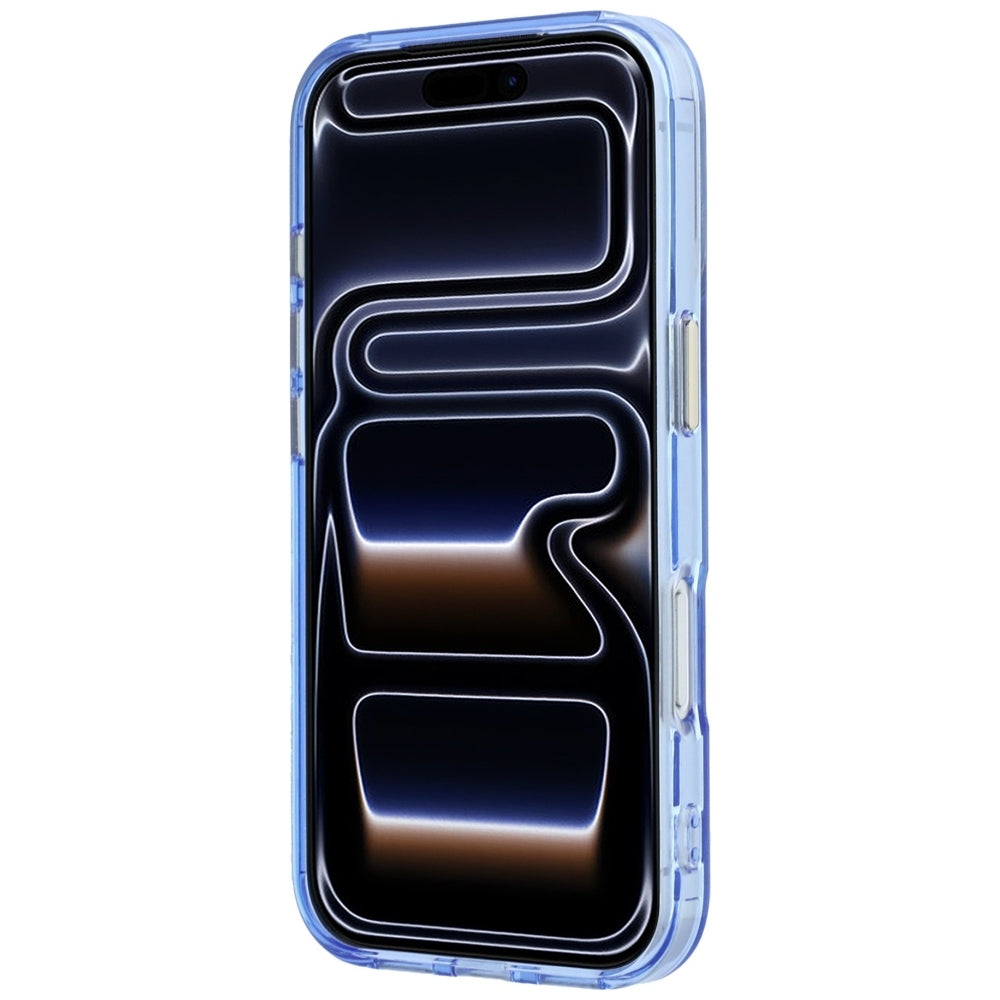MagSafe puzdro pre Apple iPhone 18 Pro Max / 17 Pro Max, Guess, Ring Stand Script Metal Logo, Modrá