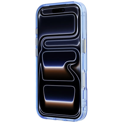 MagSafe puzdro pre Apple iPhone 18 Pro Max / 17 Pro Max, Guess, Ring Stand Script Metal Logo, Modrá