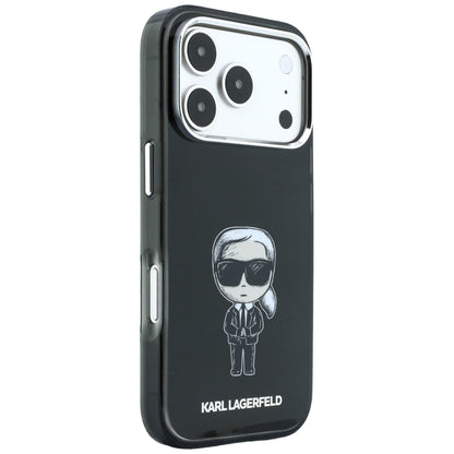 MagSafe puzdro pre Apple iPhone 18 Pro Max / 17 Pro Max, Karl Lagerfeld, HC IML Ikonik Sketch Print, Čierne