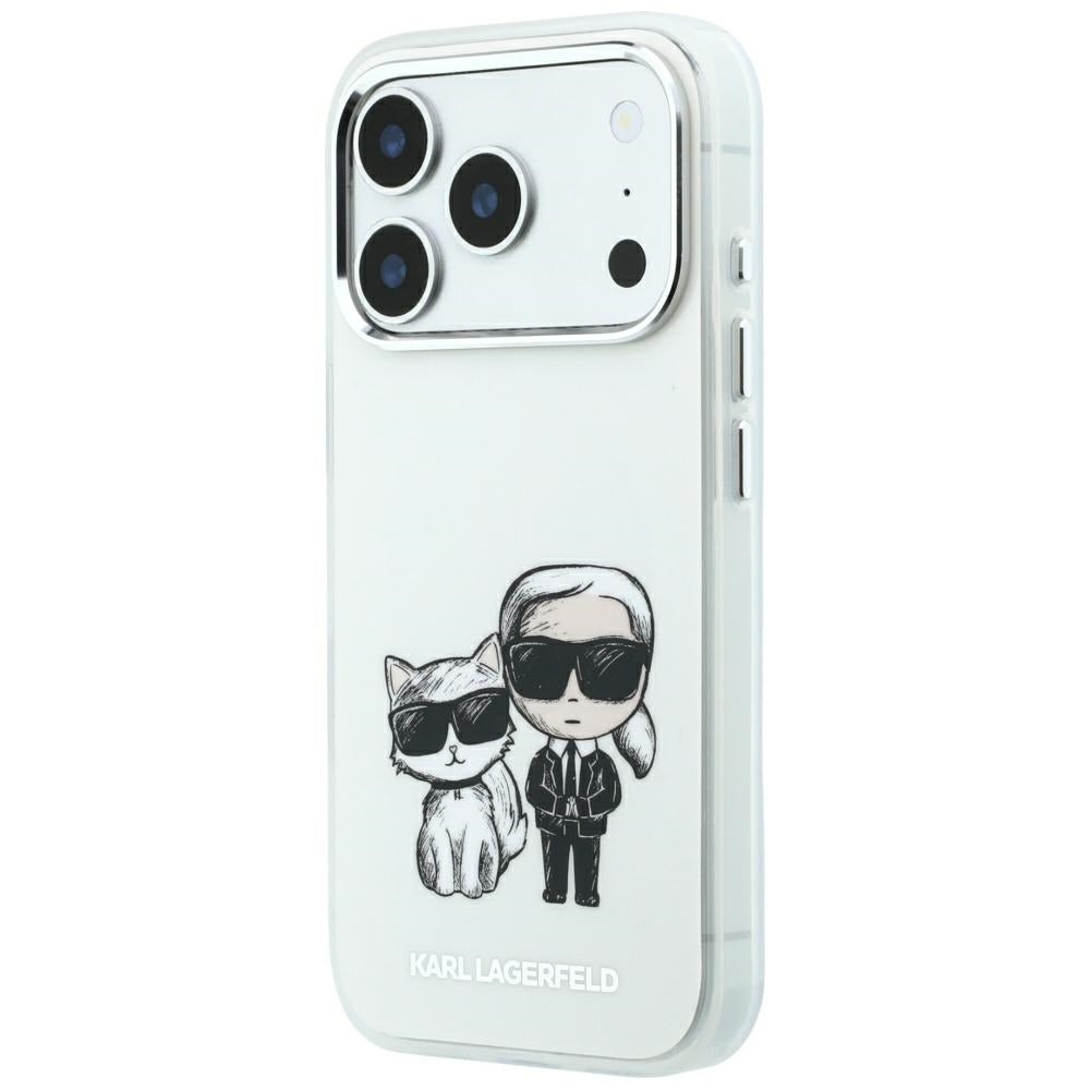 MagSafe puzdro pre Apple iPhone 18 Pro Max / 17 Pro Max, Karl Lagerfeld, KC Bodies Sketch, Béžová