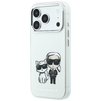MagSafe puzdro pre Apple iPhone 18 Pro Max / 17 Pro Max, Karl Lagerfeld, KC Bodies Sketch, Béžová