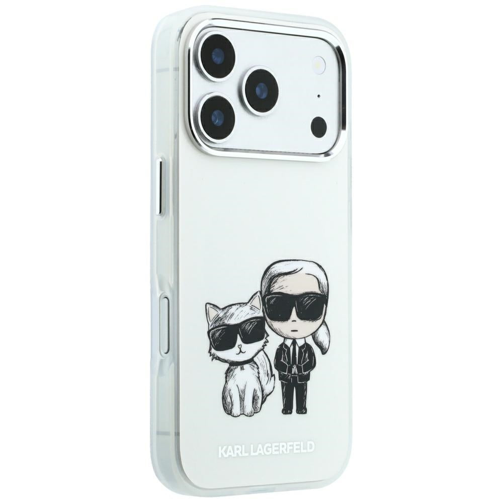 MagSafe puzdro pre Apple iPhone 18 Pro Max / 17 Pro Max, Karl Lagerfeld, KC Bodies Sketch, Béžová