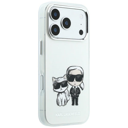 MagSafe puzdro pre Apple iPhone 18 Pro Max / 17 Pro Max, Karl Lagerfeld, KC Bodies Sketch, Béžová