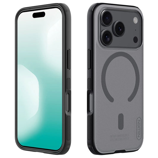 MagSafe puzdro pre Apple iPhone 18 Pro Max / 17 Pro Max, Nillkin, Super Shield Pro, Čierne priehľadné
