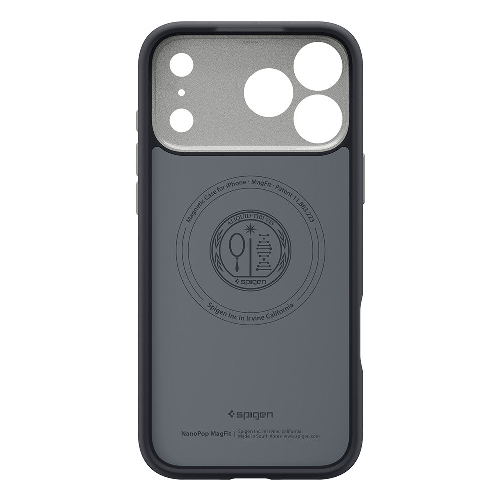 MagSafe puzdro pre Apple iPhone 18 Pro Max / 17 Pro Max, Spigen, Caseology Nano Pop, čierne ACS12142