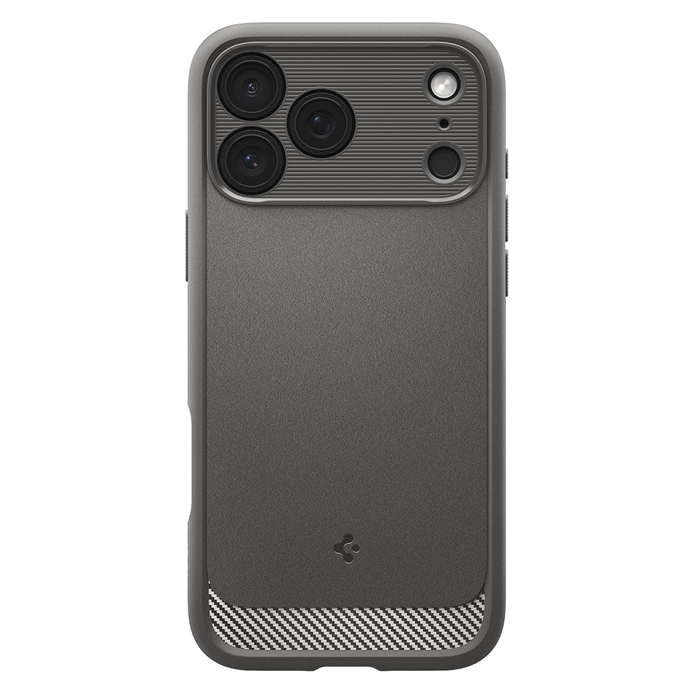 MagSafe puzdro pre Apple iPhone 18 Pro Max / 17 Pro Max, Spigen, Rugged Armor, Sivá ACS12110